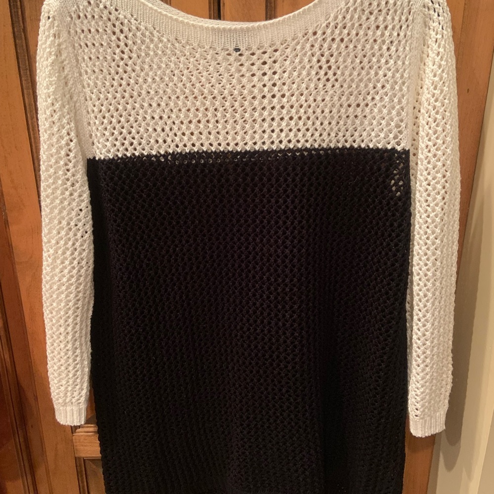 Black and White Sweater